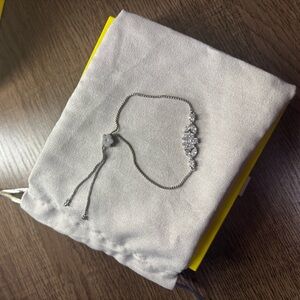 Kate spade silver adjustable bracelet
